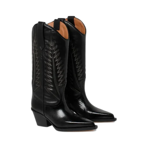 Thick High-Heeled Boots
