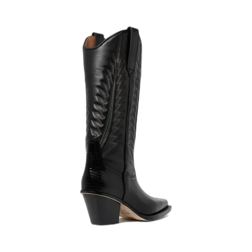 Thick High-Heeled Boots
