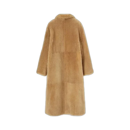 Long-Sleeved Side Pocket Coat