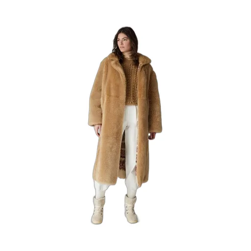 Long-Sleeved Side Pocket Coat