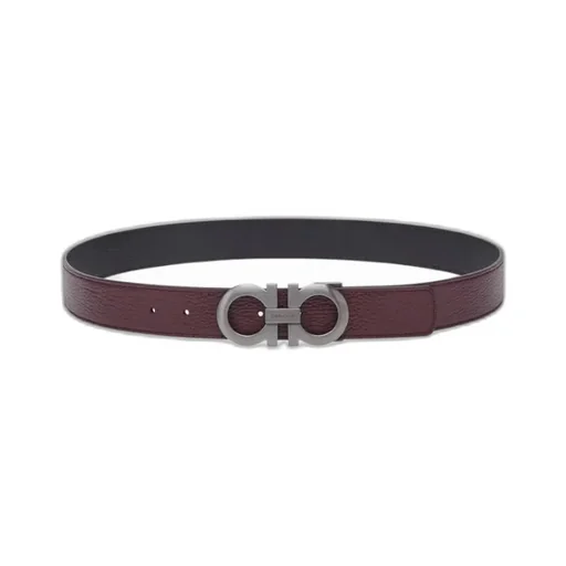 Double-Sided Gancini Belt
