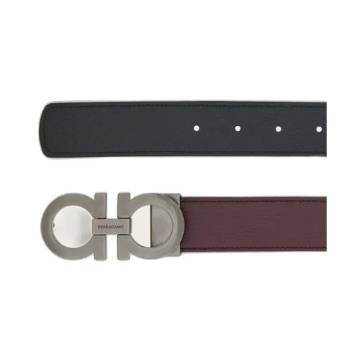 Double-Sided Gancini Belt