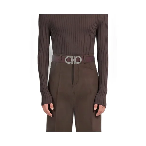 Double-Sided Gancini Belt