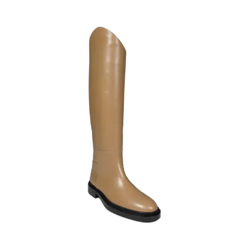 Jil Sander Almond-Toe Knee-Length Boots