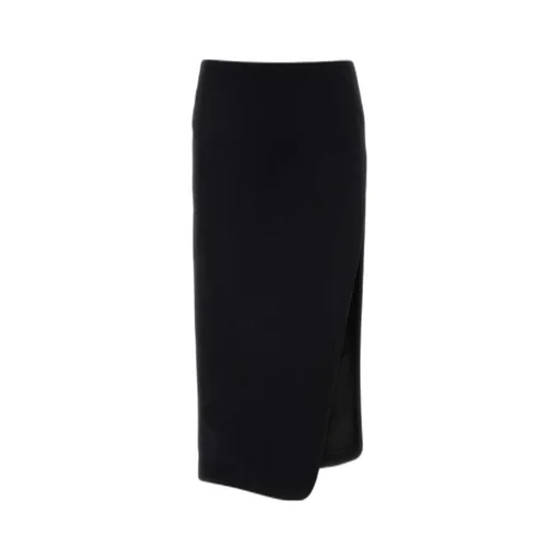 Ann Demeulemeester Wrap Midi Skirt