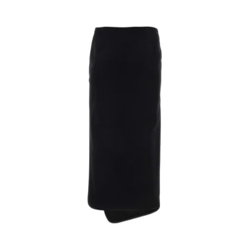 Ann Demeulemeester Wrap Midi Skirt