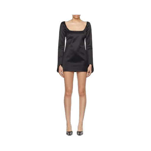 Khaite Tate Long-Sleeved Dress