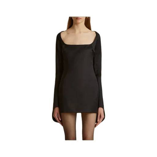 Khaite Tate Long-Sleeved Dress