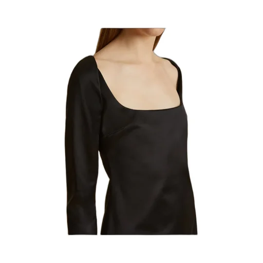 Khaite Tate Long-Sleeved Dress