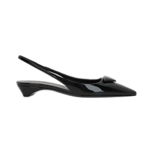Prada Pointed Toe Slingback Pumps