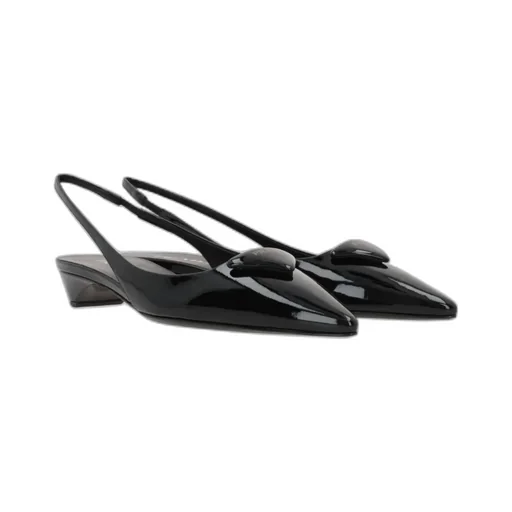 Prada Pointed Toe Slingback Pumps