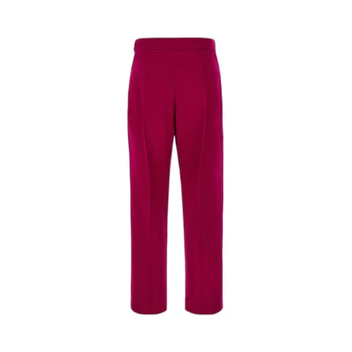 Wool-Blend Cropped Trousers