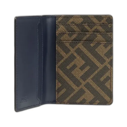 Fendi Ff Squared Card Holder