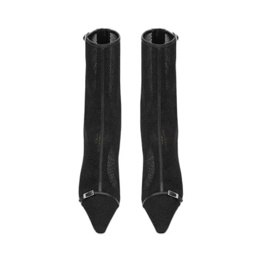 Saint Laurent Oxalis Pointed Toe Boots