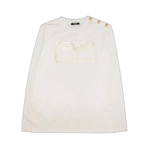 Foiled Logo-Print Sweatshirt