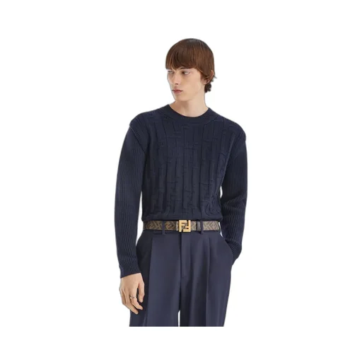 Fendi Squared Ff Reversible Belt