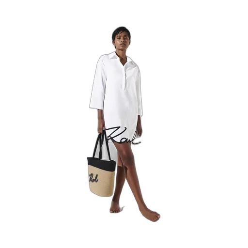 Karl Dna Signature Beach Dress