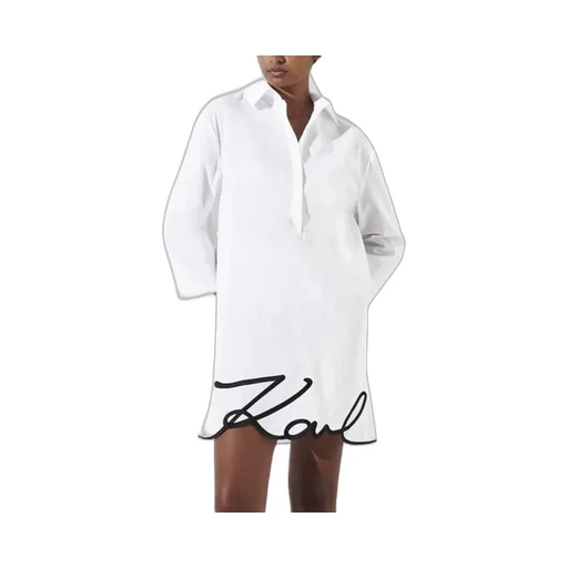 Karl Dna Signature Beach Dress