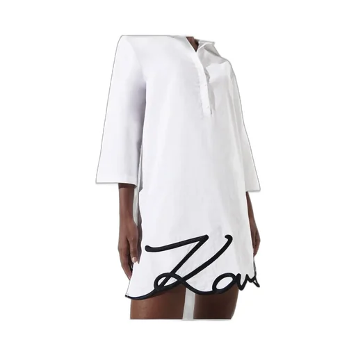 Karl Dna Signature Beach Dress