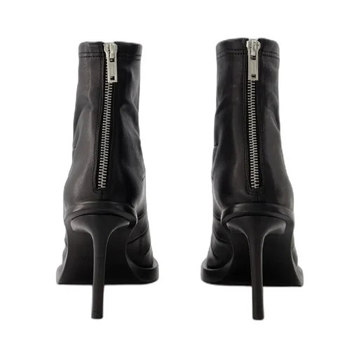Stilet-Heeled Short Boots