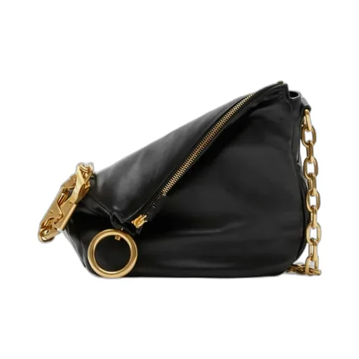 Burberry Knight Chain-Linked Small Shoulder Bag