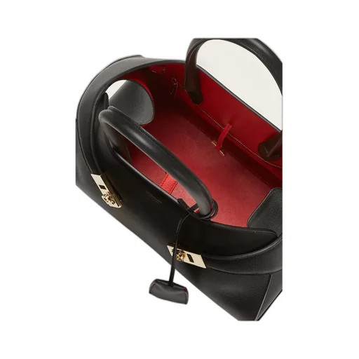 Salvatore Ferragamo Hug Logo Printed Tote Bag