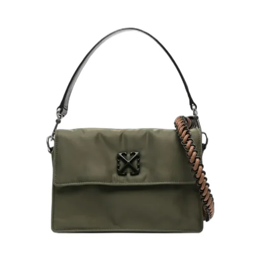 Off-White Jitney 1.4 Logo Plaque Shoulder Bag
