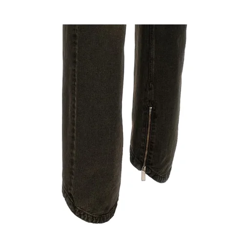 Off-White Relax Round Straight Leg Jeans