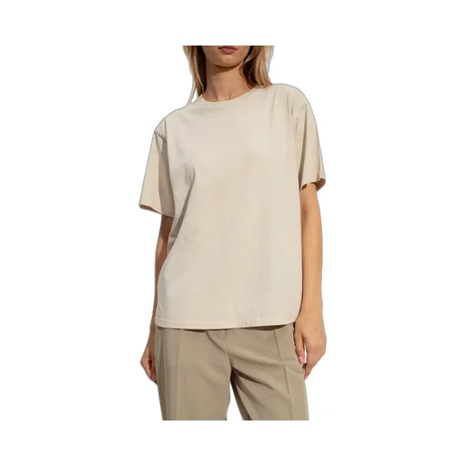 Nanushka Logo Embroidered Crewneck T-Shirt