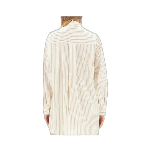 Isabel Marant Long Sleeved Striped Buttoned Shirt