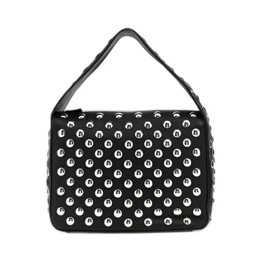 Khaite Elena Studded Small Shoulder Bag
