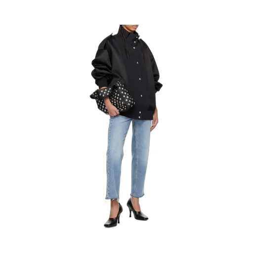 Khaite Elena Studded Small Shoulder Bag
