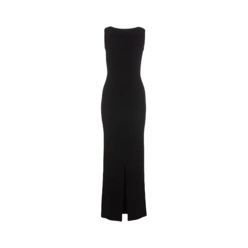 Khaite Crewneck Sleeveless Dress