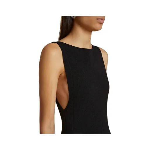 Khaite Crewneck Sleeveless Dress