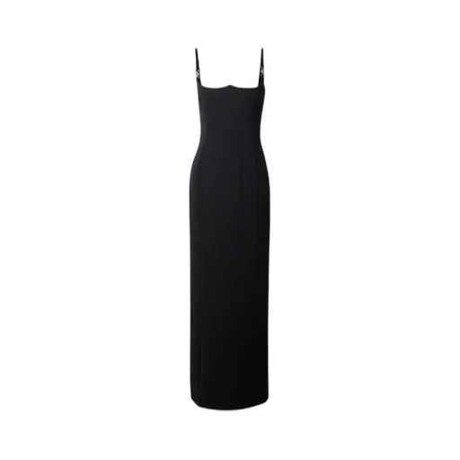 Versace Sleeveless Slit-Detailed Dress