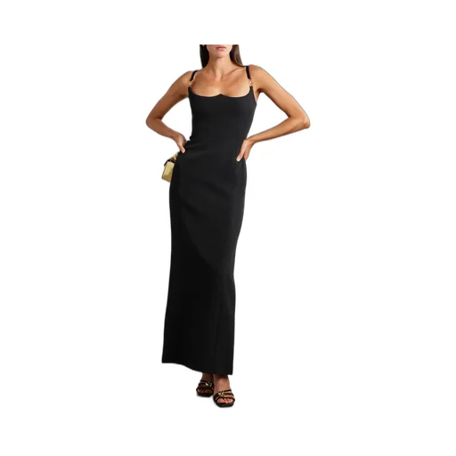 Versace Sleeveless Slit-Detailed Dress