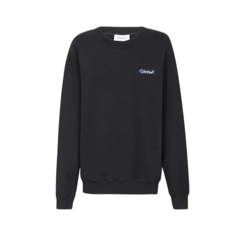 Off-White Crewneck Long-Sleeved Sweatshirt