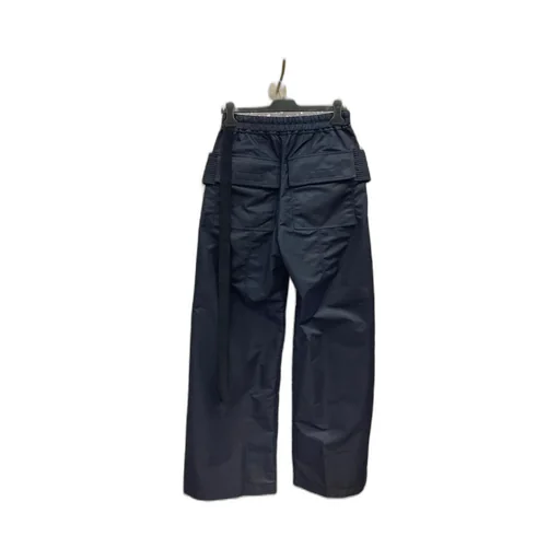 Elasticated-Waistband Straight-Leg Trousers