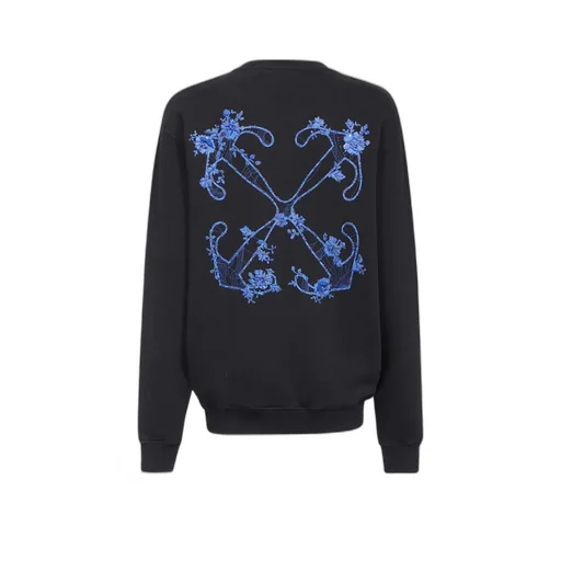 Off-White Crewneck Long-Sleeved Sweatshirt