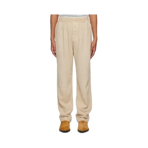 Elastic Waist Casual Pants