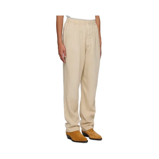 Elastic Waist Casual Pants