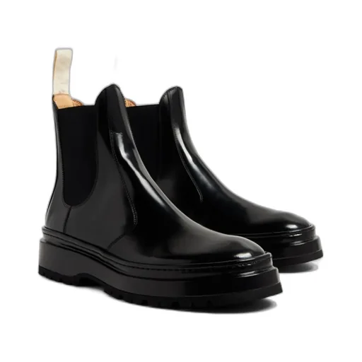 Les Chelsea Pavane Leather Boots