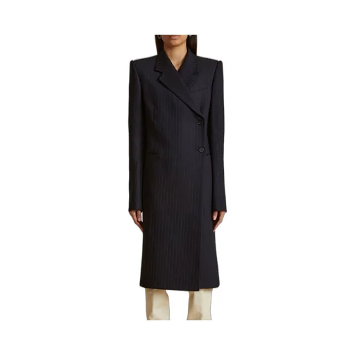 The Kento Striped-Print Coat