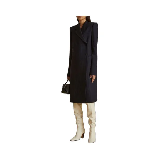 The Kento Striped-Print Coat