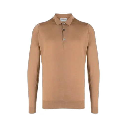 John Smedley Belper Long-Sleeve Polo Shirt