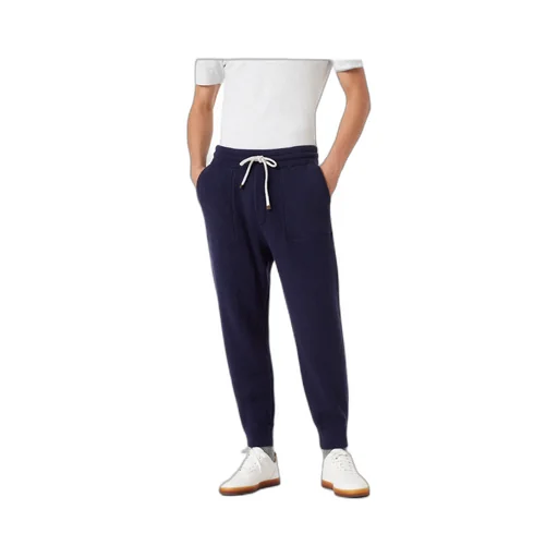 Ribbed Drawstring Track Pants