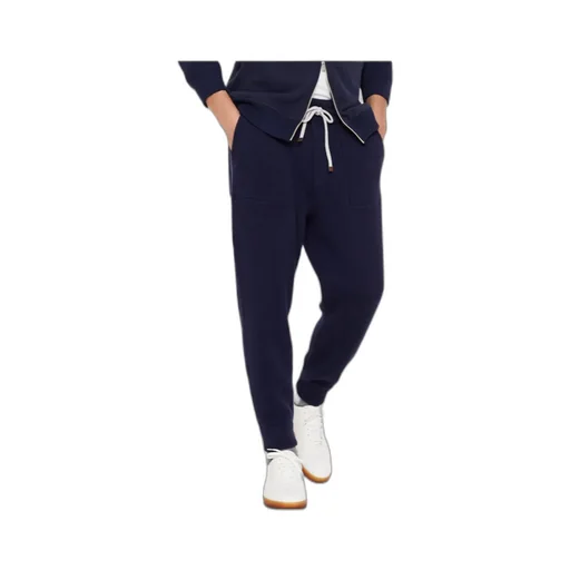 Ribbed Drawstring Track Pants