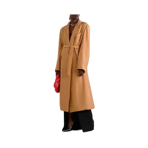 Belt And Long-Sleeved Windbreaker