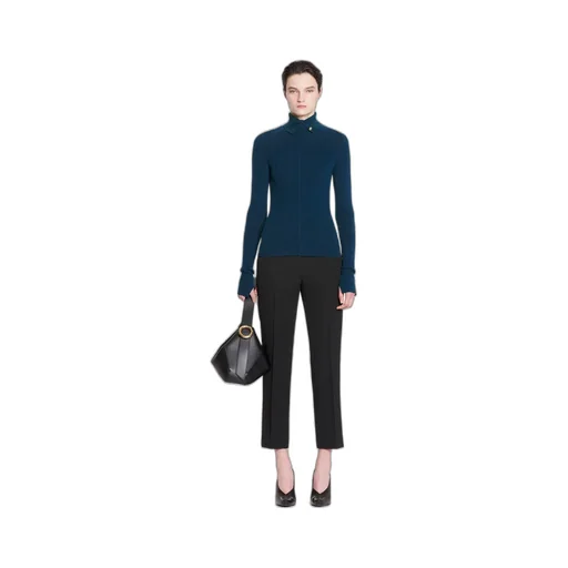 Roll-Neck Ribbed-Knit Jumper