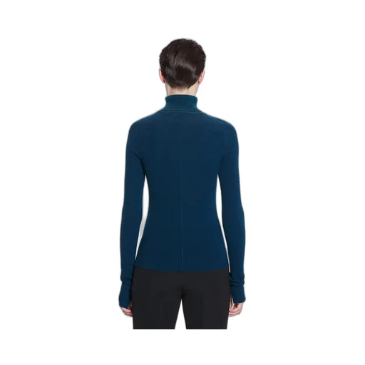 Roll-Neck Ribbed-Knit Jumper